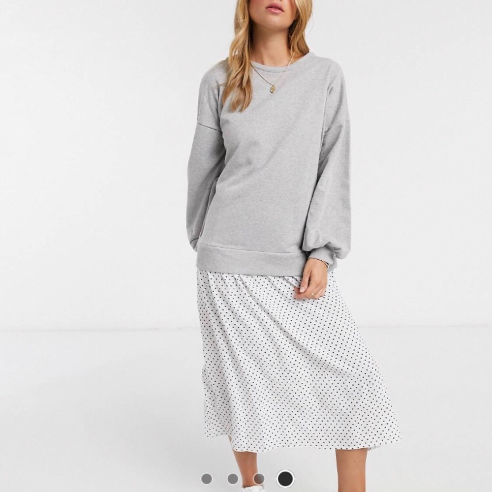 NWOT ASOS Sweater Midi Dress